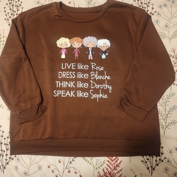 SHEIN Women's Golden Girls 👧 Sweatshirt - Picture 2 of 6